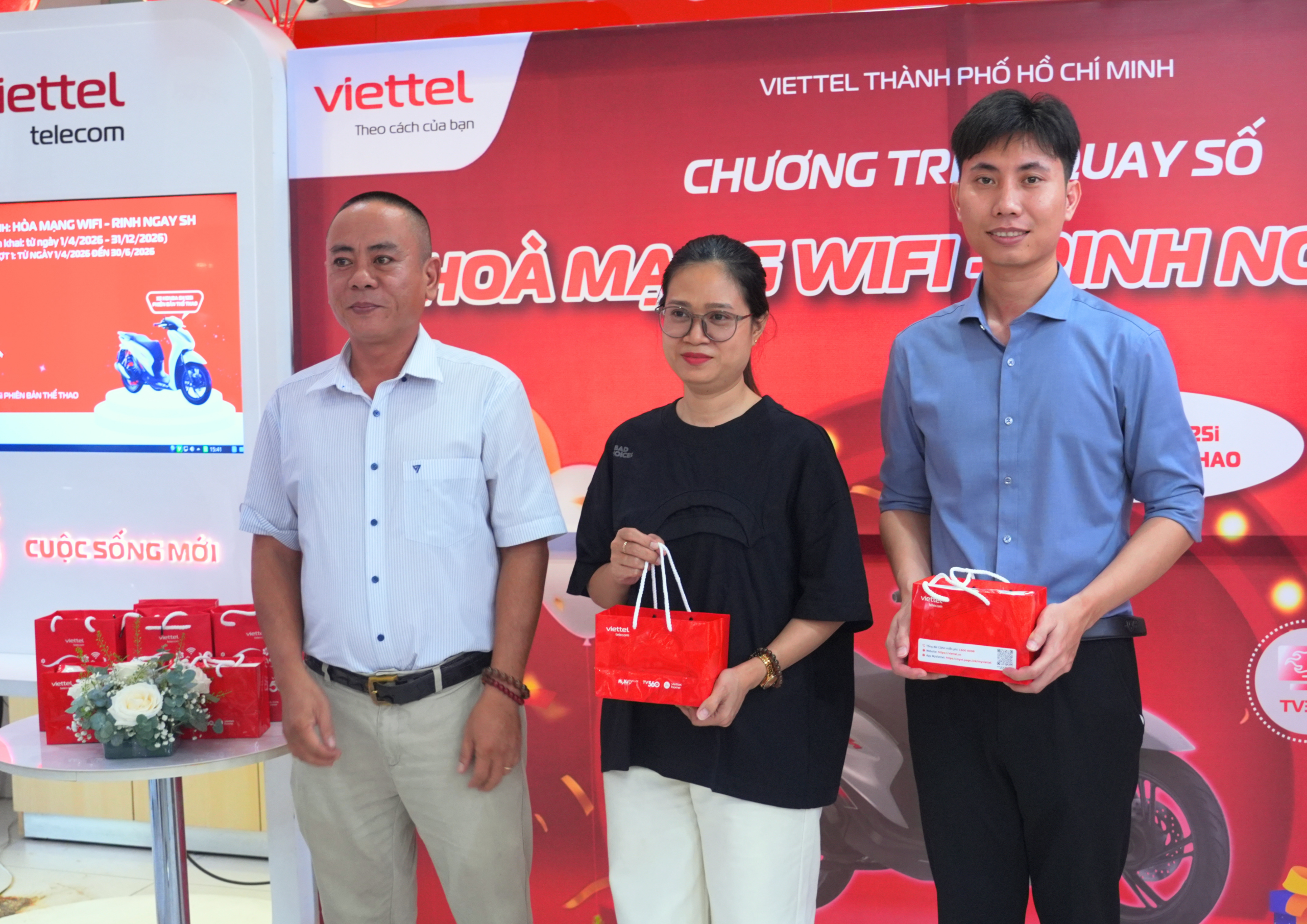 QUAY SỐ TRÚNG THƯỞNG