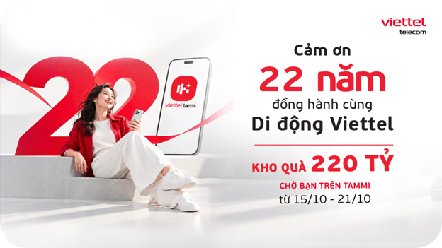 Viettel kỷ niệm 22 năm